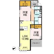 ドゥ・アムールの間取り画像