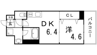 アルデール兵庫の間取り画像