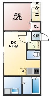 Iris淡路の間取り画像