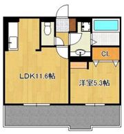 ルート アトリエの間取り画像