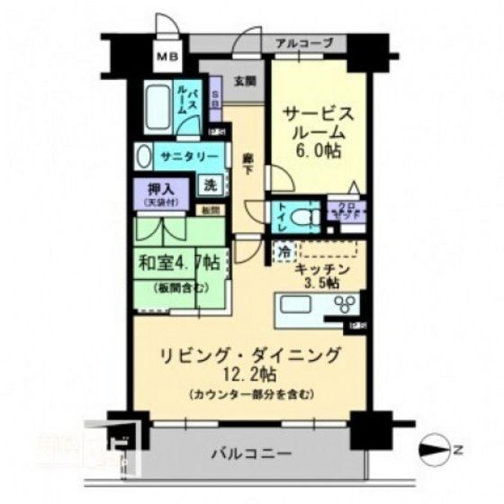 間取図