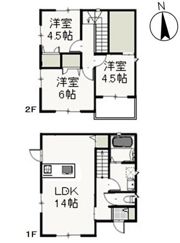 ヌーヴェル・ヴィー（D）の間取り画像