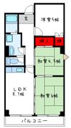 メルクマール深阪の間取り画像