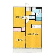ハイムやすらぎの間取り画像