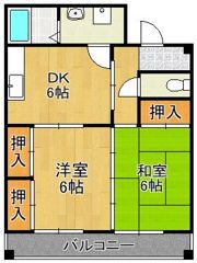 山喜ビルの間取り画像