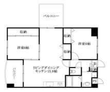 信楽マンションVの間取り画像