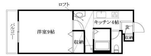 信楽マンションVの間取り画像