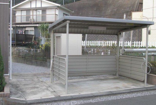 駐輪場まで0m