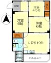 UMハイツの間取り画像