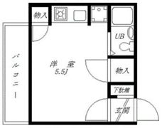 シオミプラザエイトの間取り画像