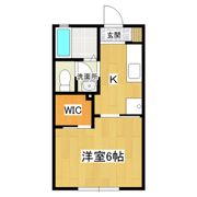 メゾン大中の間取り画像