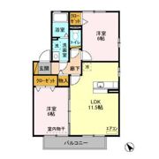 アプローズスクエアABCDの間取り画像