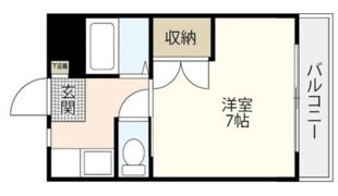 リトルハイム長岡61号館の間取り画像