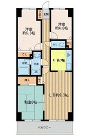ガーデンシティ金沢文庫の間取り画像