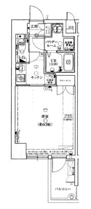 クレアート難波南イービスの間取り画像