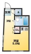 コーポ三和の間取り画像