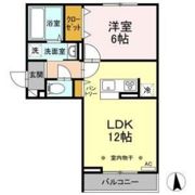 レコルト木町の間取り画像