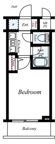 エスリード同心第3の間取り画像