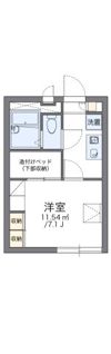 レオパレスルミエールⅡの間取り画像