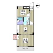 リアリーハイツの間取り画像