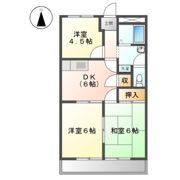 グランドポリス92の間取り画像