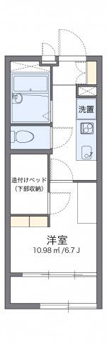 レオパレスSOLAの間取り画像