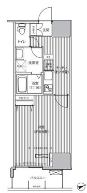 アクシス池袋の間取り画像