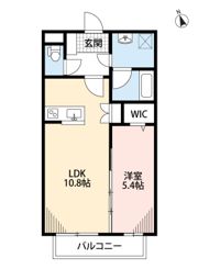 アスペルジュ・ペーシュの間取り画像