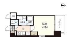 S－RESIDENCE国泰寺町一丁目の間取り画像