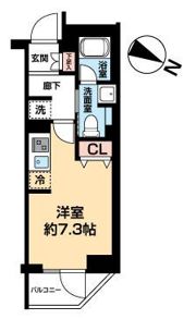 AZEST阪東橋Ⅱの間取り画像