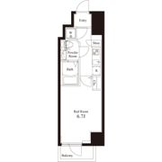 アペルト西新宿の間取り画像