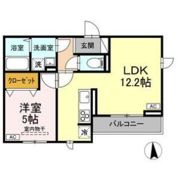D-ROOMルント連坊Bの間取り画像