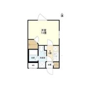 ウェルスクエアイズム奥沢の間取り画像