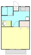 コーポラスKの間取り画像