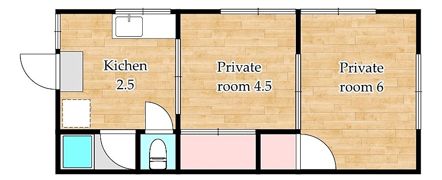 APARTMENT COCONの間取り画像