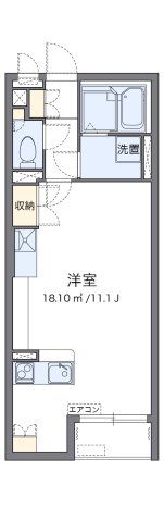 ミランダベル エスポワール秋津の間取り画像