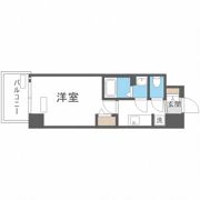 プレサンスOSAKA DOMECITYクロスティの間取り画像