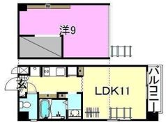 RENO 13 APARTMENTの間取り画像