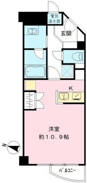 パークナードフィット田園調布の間取り画像