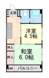 マンション白菊の間取り画像