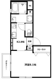 カーザ ドルチェの間取り画像
