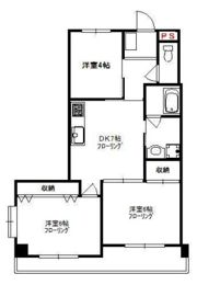 オーロラマンションの間取り画像