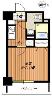 GENOVIA西川口Ⅱの間取り画像