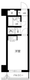 ライオンズマンション御苑前の間取り画像