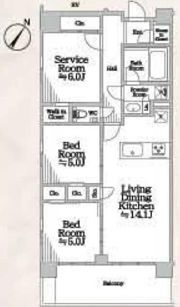 N－stage船堀の間取り画像