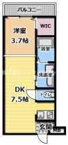 ヴィラ城北公園通りの間取り画像