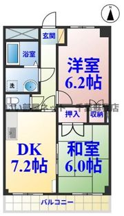 グリーンヒルズの間取り画像