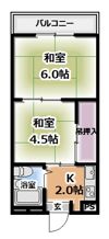 第2シャトーモリオカの間取り画像