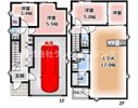 門真市小路町戸建の間取り画像