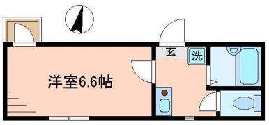 プロテージ小岩の間取り画像